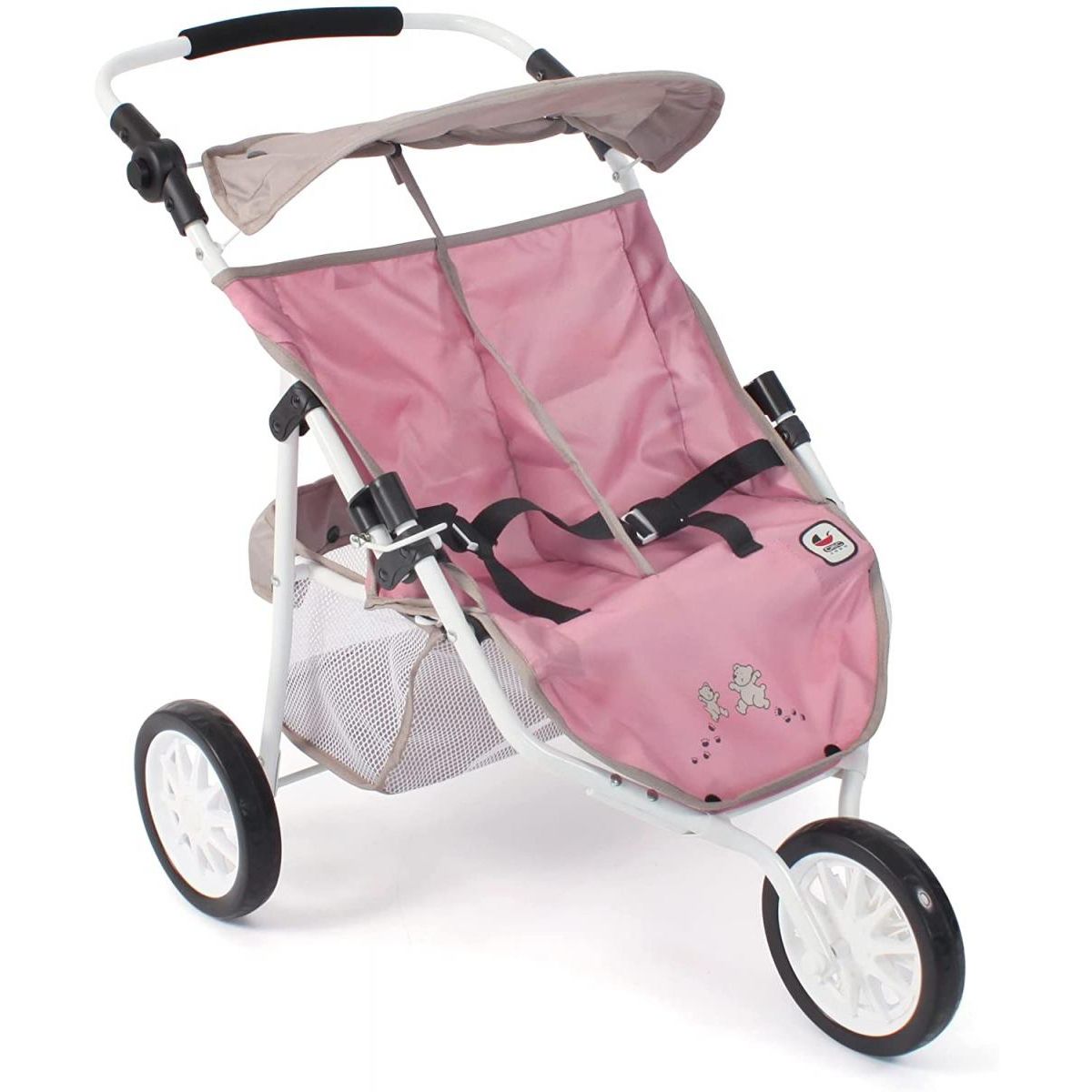 Poussette double on sale poupee auchan