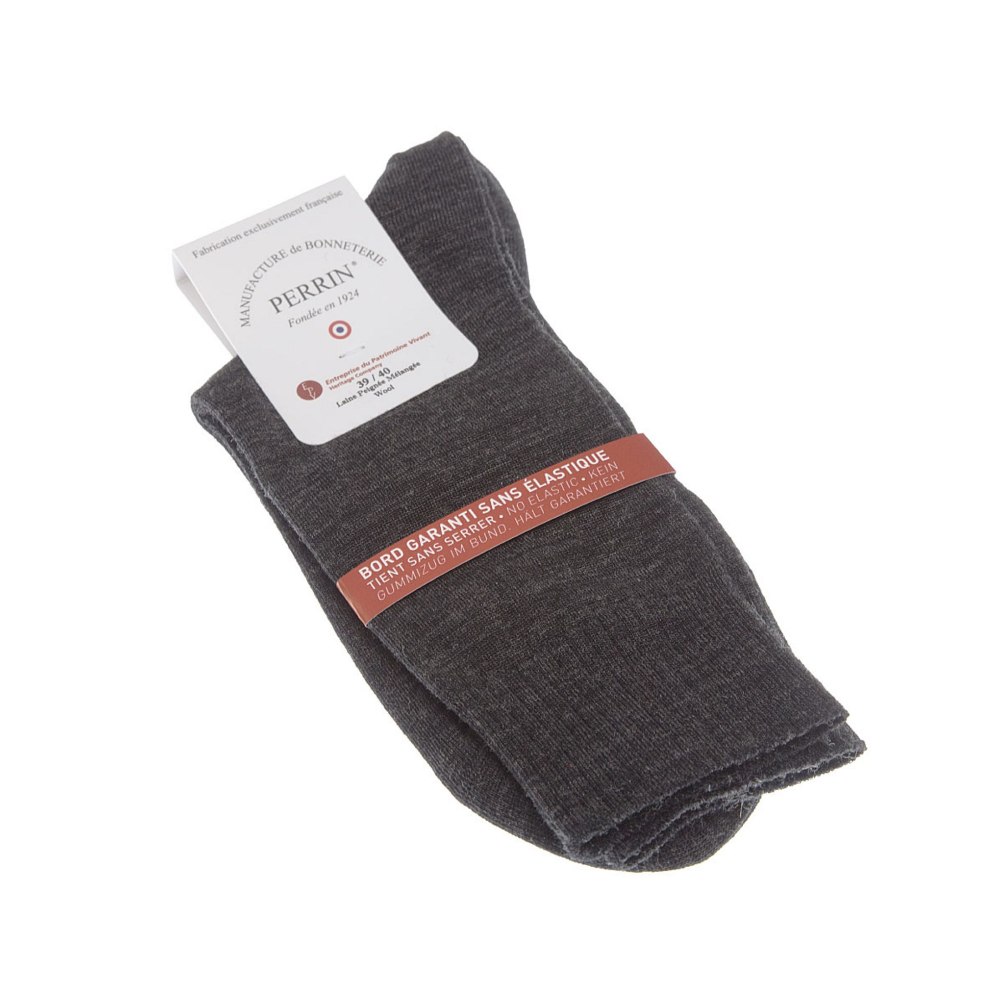 Chaussettes santé sans élastiques mixtes