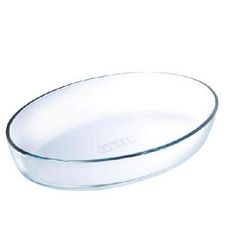 PYREX Plat à four ovale en verre ESSENTIAL 21x13 cm