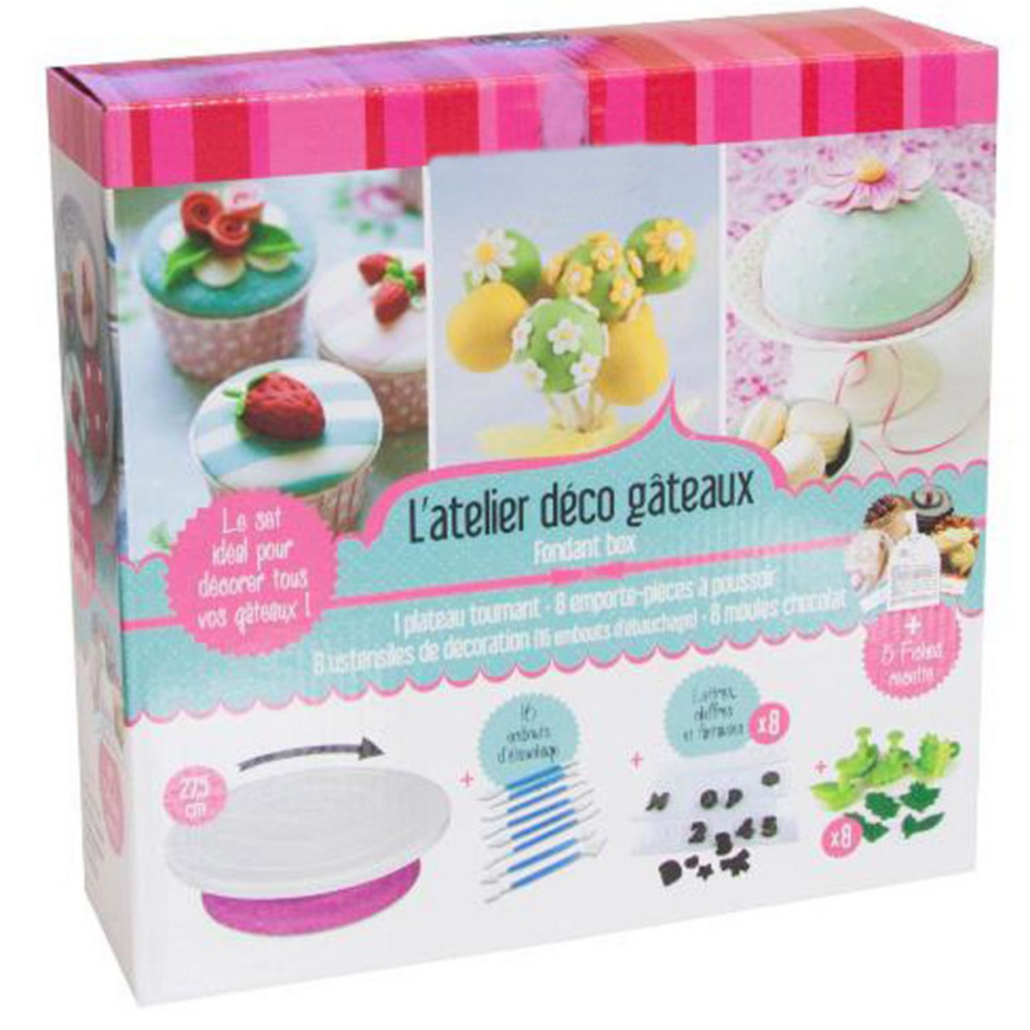 Accessoires de pâtisserie 30 pièces en assortiment