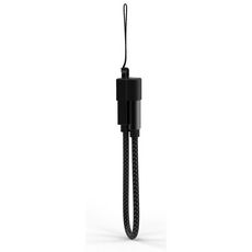 Câble Lightning vers USB noir 20cm Porte-cles