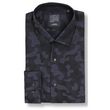 PIERRE CLARENCE Chemise camouflageHomme Bleu. Coloris disponibles : Bleu