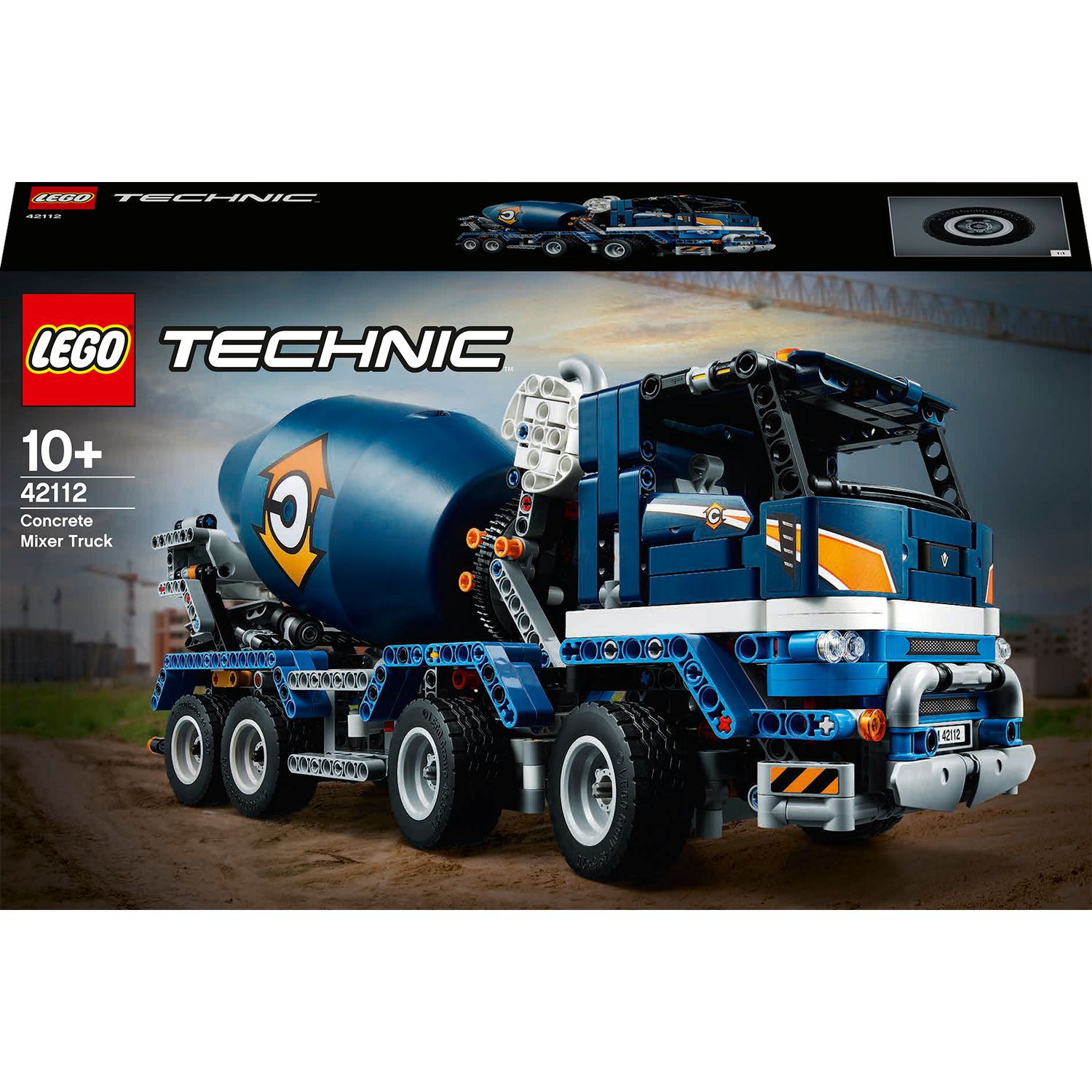 LEGO Technic 42112 - Le camion bétonnière pas cher 