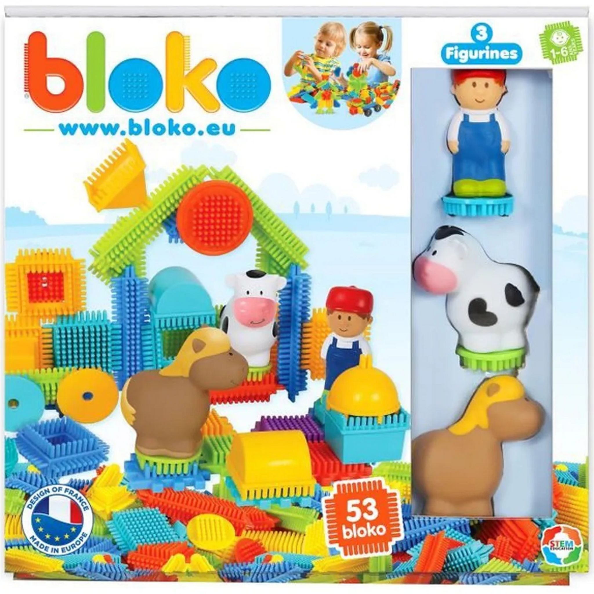 Bloko set de construction La ferme 60 pièces, Commandez facilement en  ligne