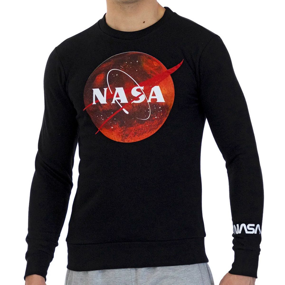 NASA Sweat Noir Homme Nasa 12S
