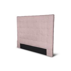 Tête de lit capitonnée en tissu pour lit 140 x 190 cm MIKKELI (Vieux rose)