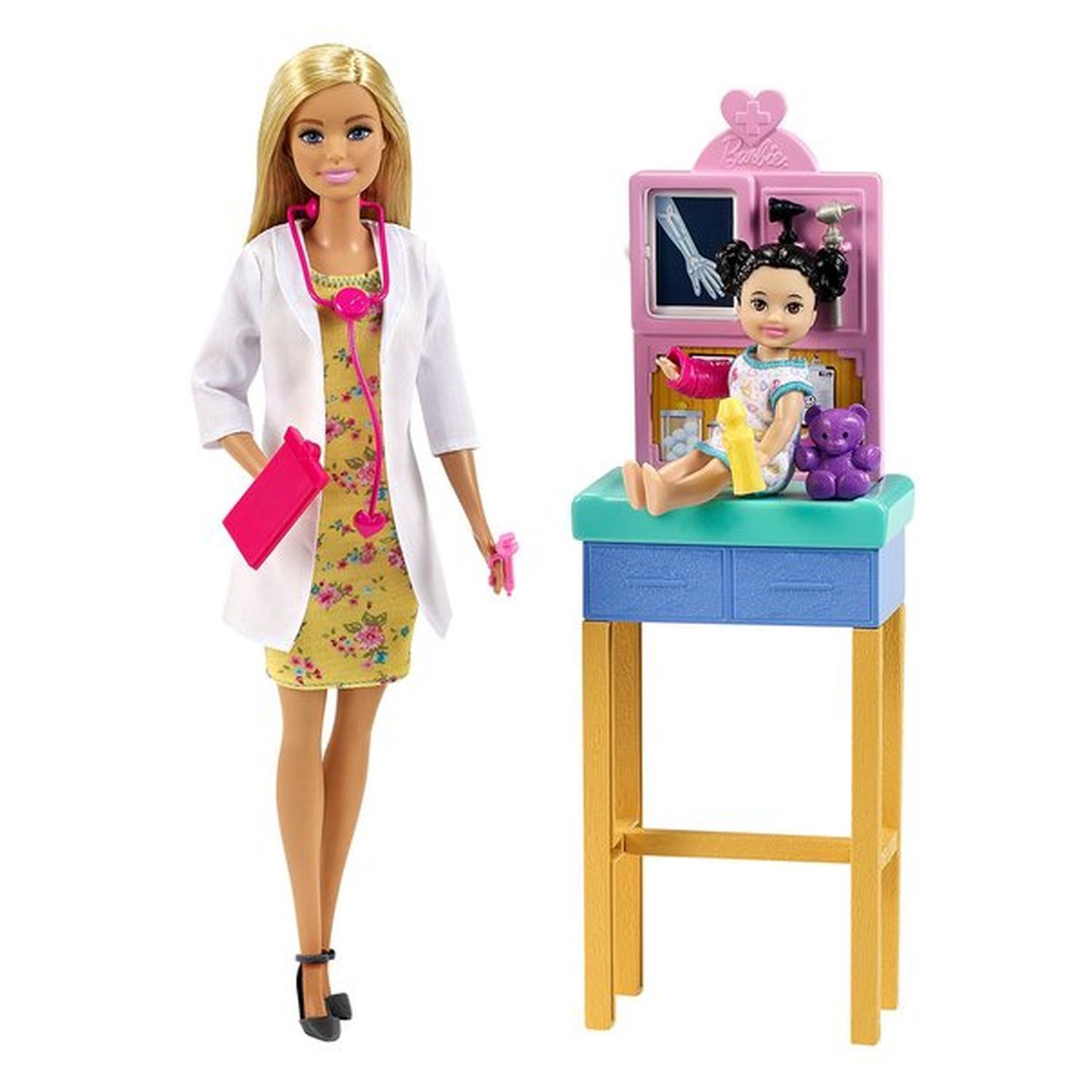 Coffret barbie pediatre auchan on sale