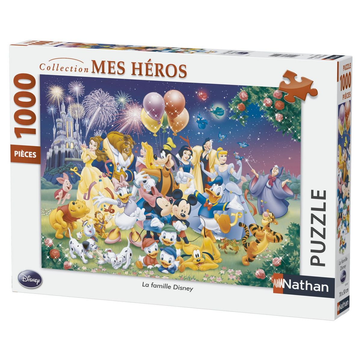 Puzzle 1000 pièces La famille Disney