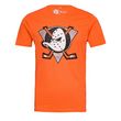  T-shirt orange Homme NHL Anaheim Ducks. Coloris disponibles : Orange
