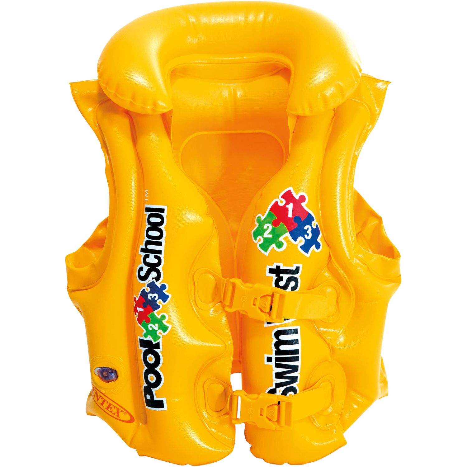 Gilet de natation gonflable Pool school INTEX