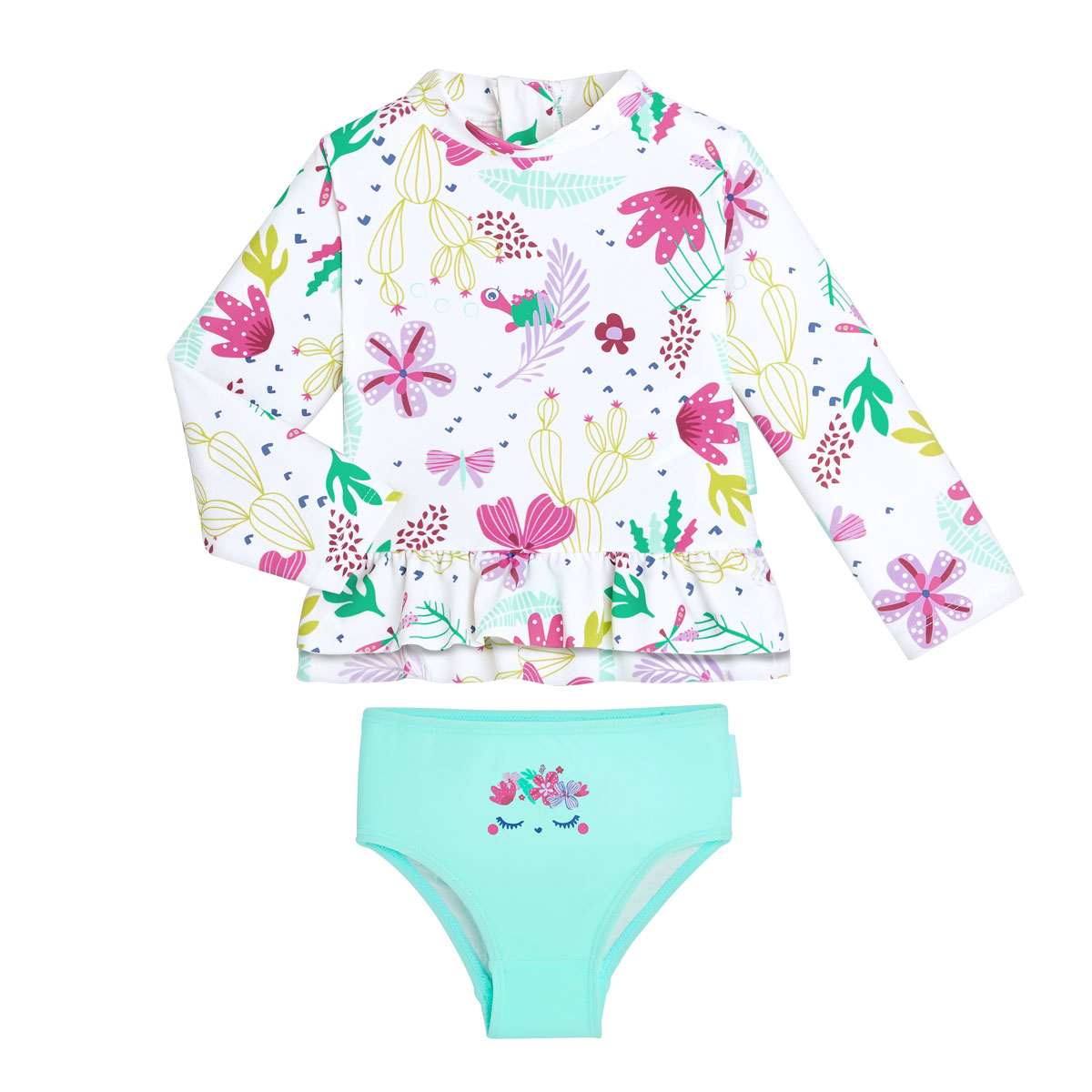 Maillot de bain bébé anti uv fille hot sale