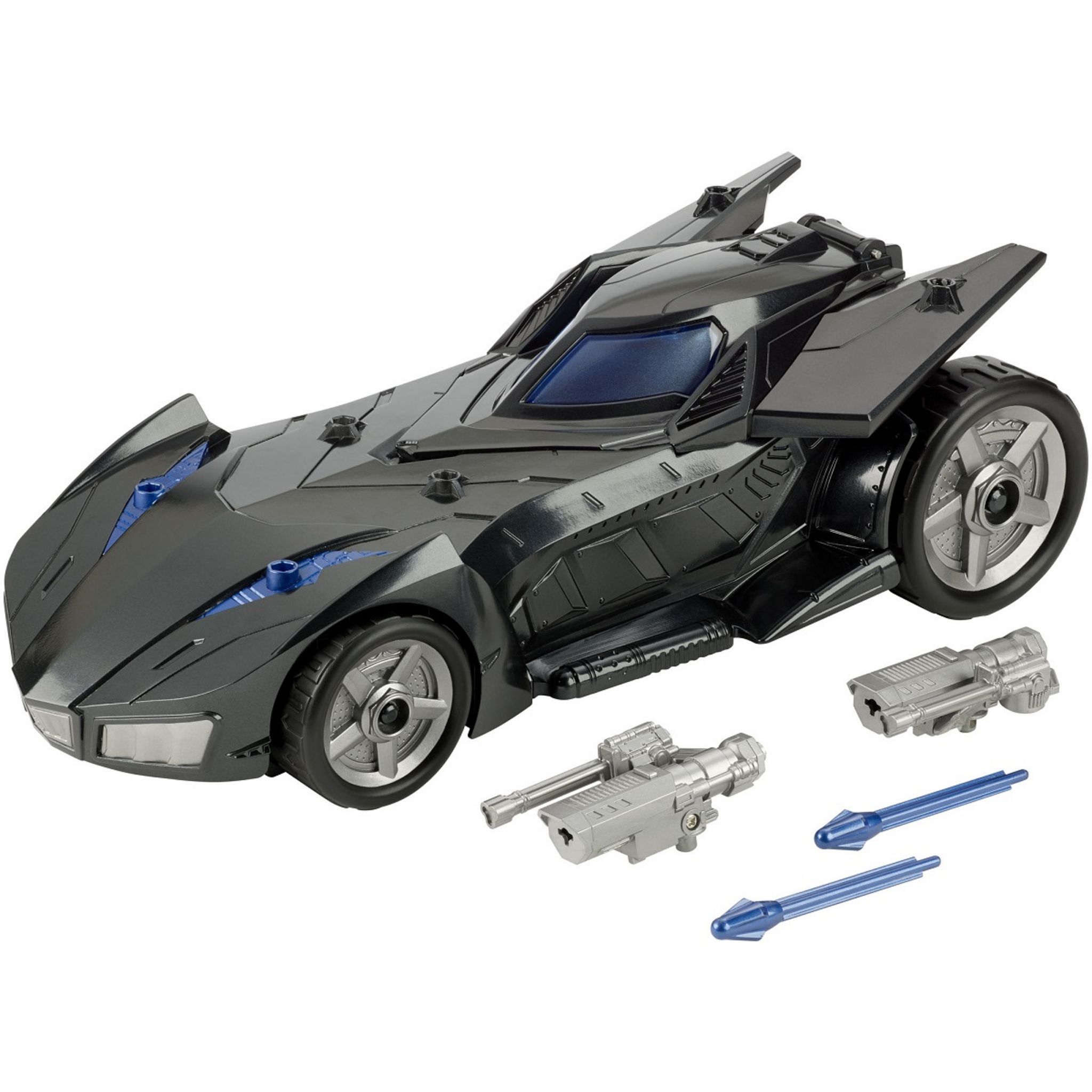 Batmobile 30 cm avec figurine DC Justice League - sans les doubles canons -  seconde main/occasion pour 10 € • Petit Kiwi