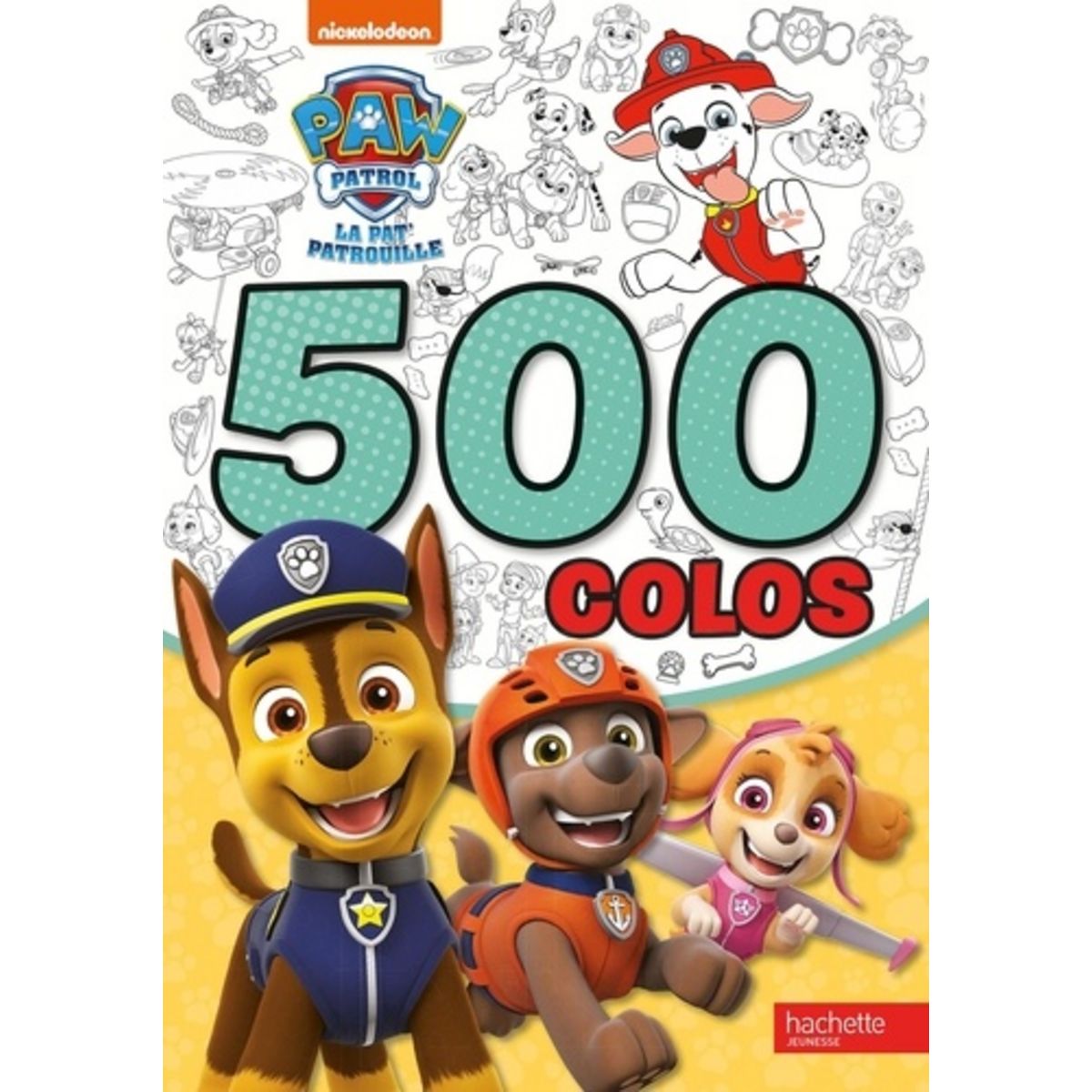  500 COLOS PAW PATROL - LA PAT' PATROUILLE, Nickelodeon