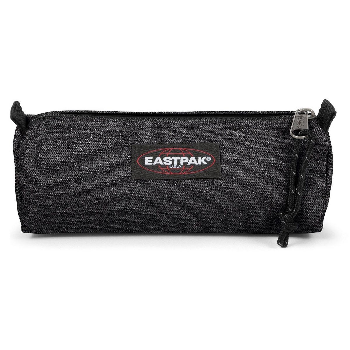 EASTPAK Trousse ronde noire à paillette 1 compartiment Benchmark Single  Spark Dark pas cher 