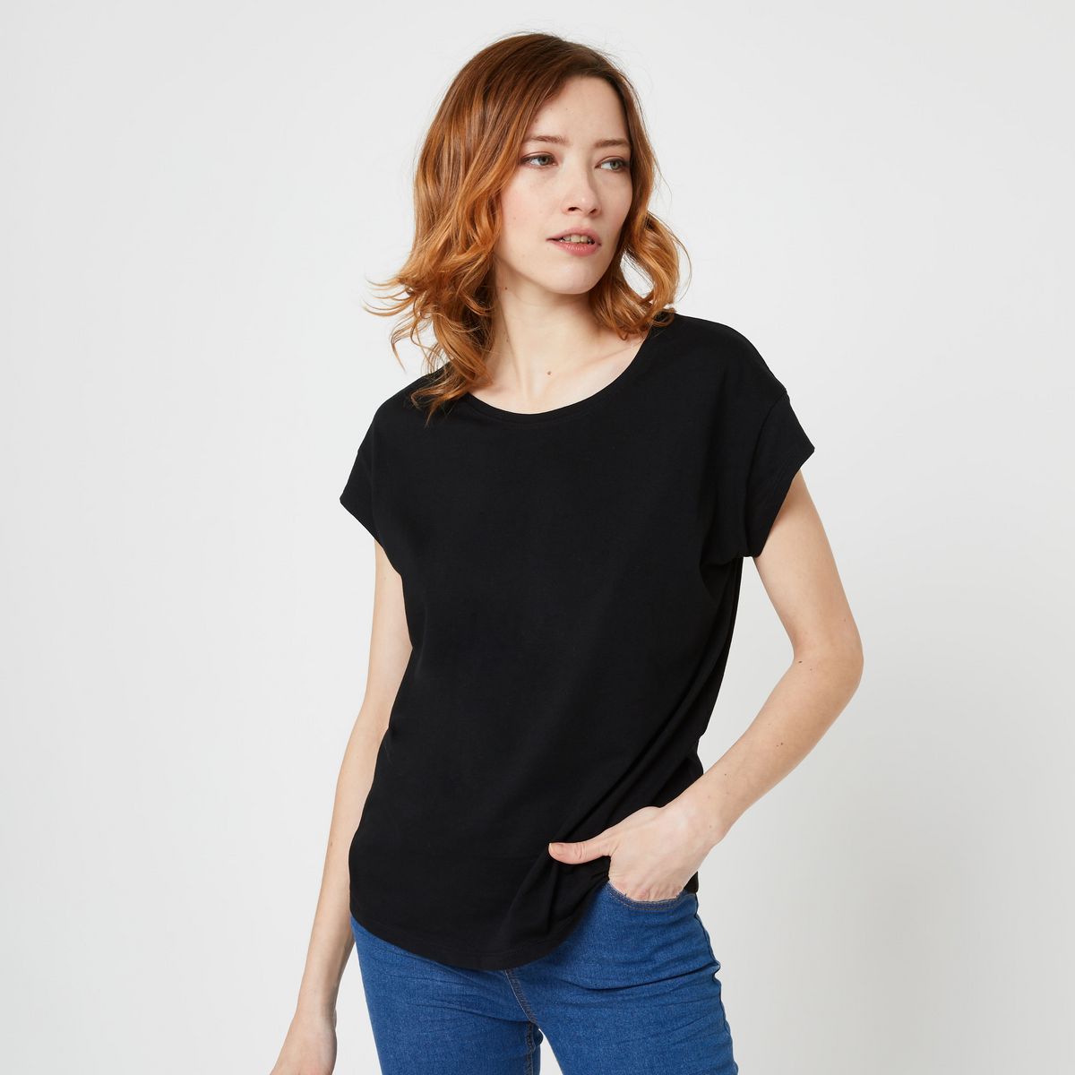 INEXTENSO T-shirt Noir femme