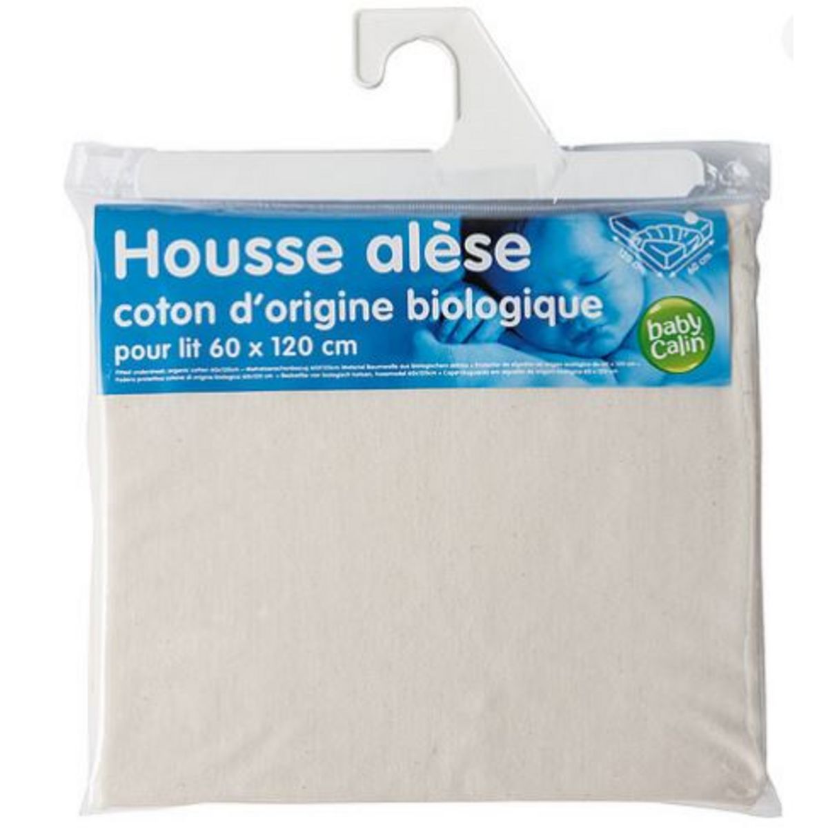 Babycalin Alese Housse Pour Lit Bebe 60 X 1 Cm En Coton Bio Pas Cher A Prix Auchan