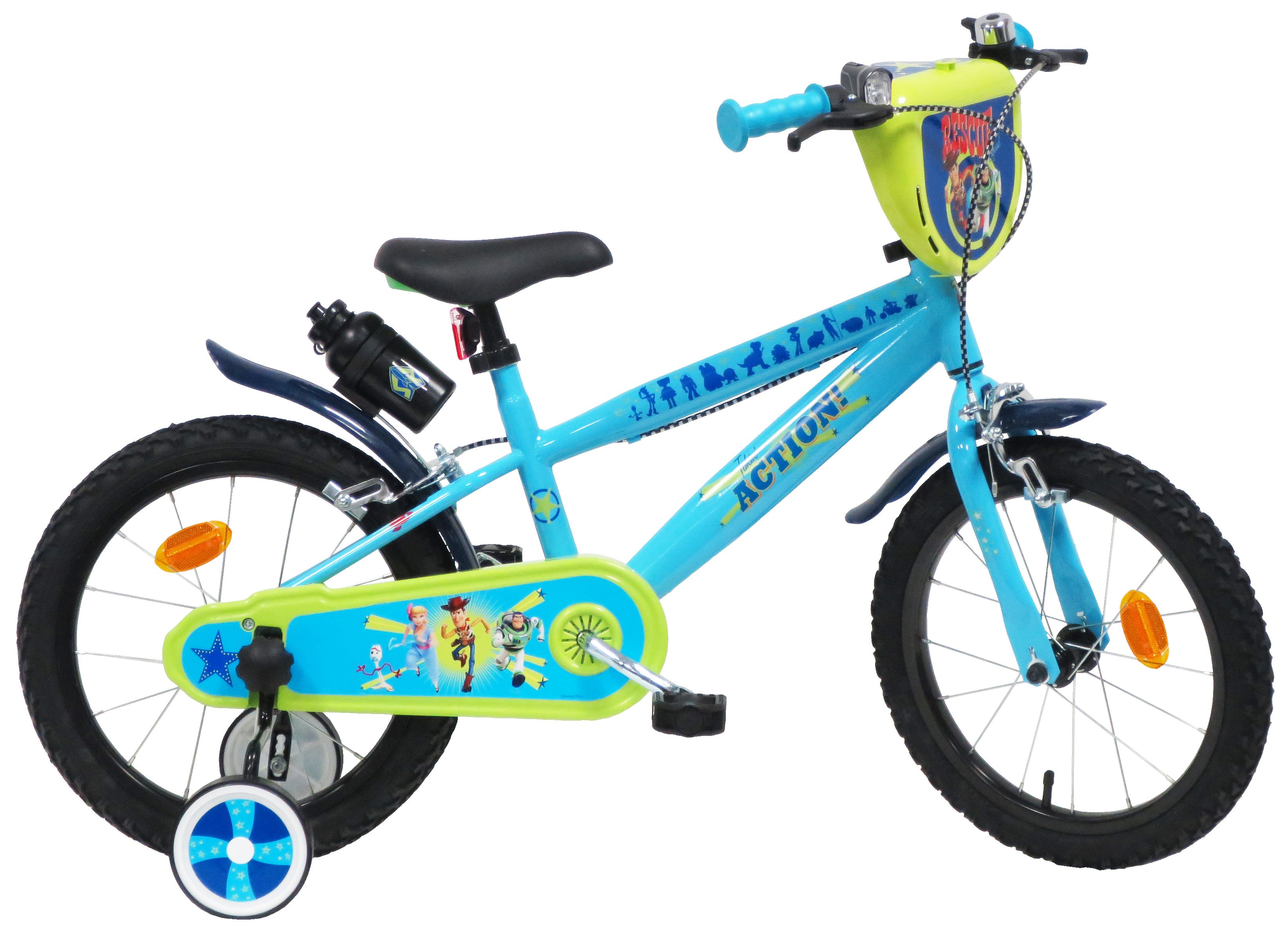 DISNEY Vélo enfant 16 pouces Cars Licence Officielle Disney pas cher 