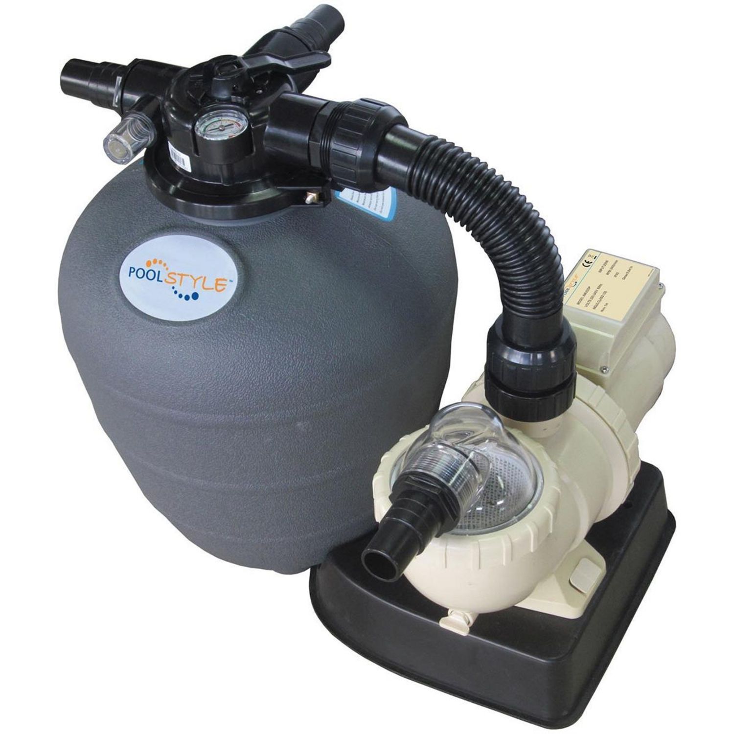 Pompe 0.75Cv 8m3/h pour filtration de piscine hors sol