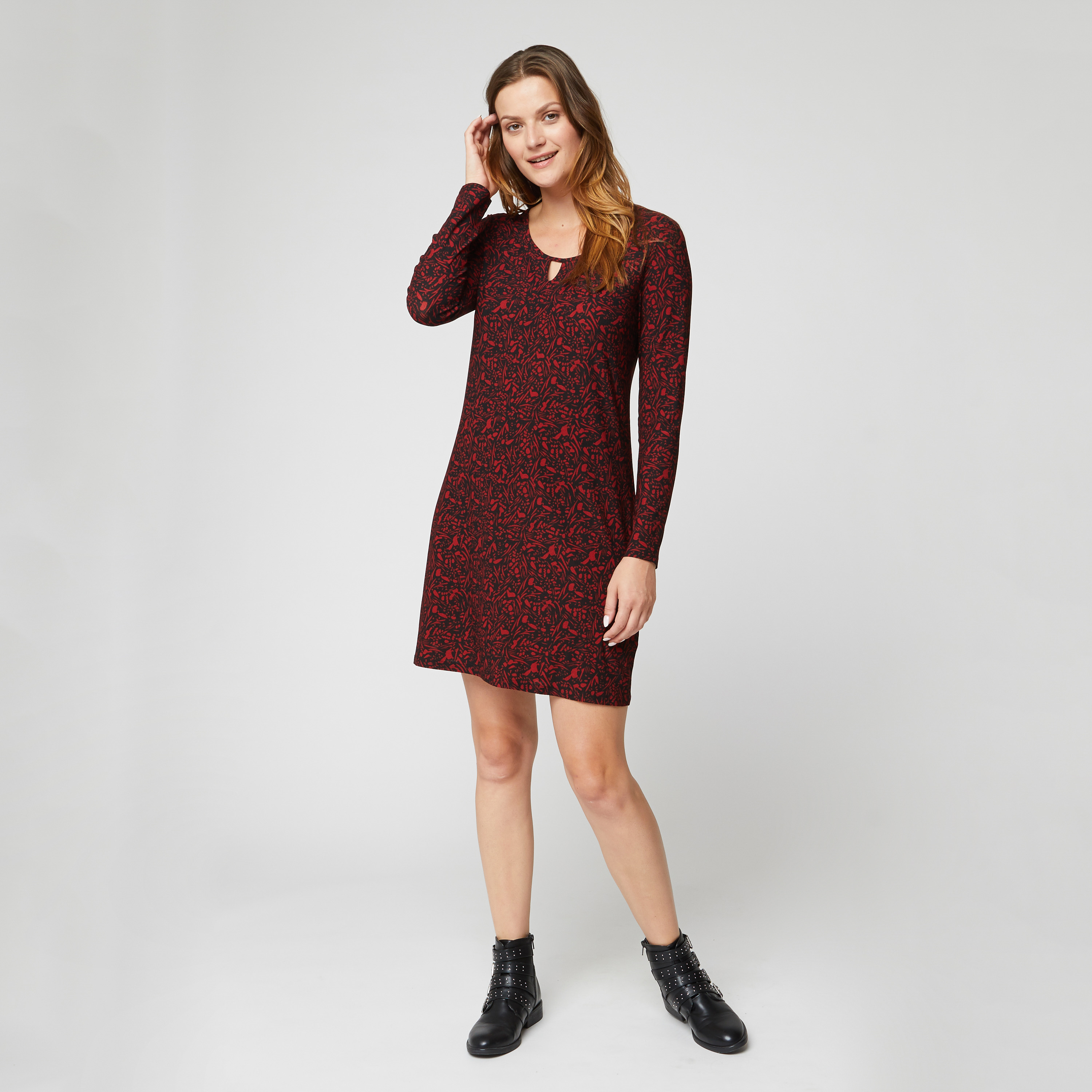 Robe rouge femme pas cher hotsell