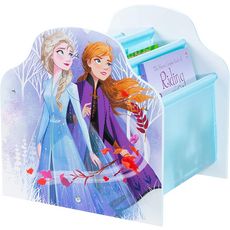 La Reine de neiges - Bibliothèque à pochettes pour enfants - Rangement de livres pour chambre d'enfant 
