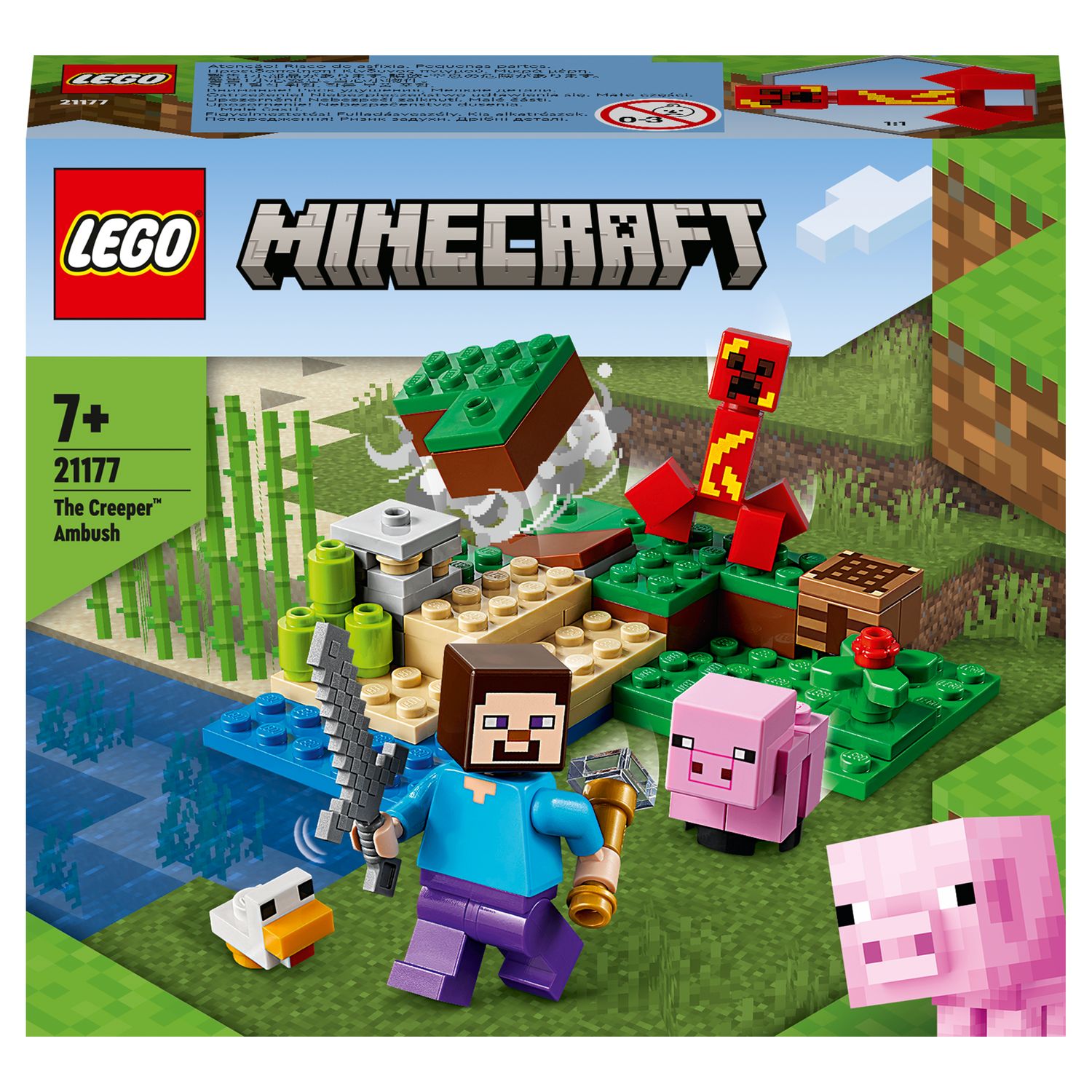 Soldes LEGO Minecraft - L'avant-poste de l'épée (21244) 2024 au meilleur  prix sur