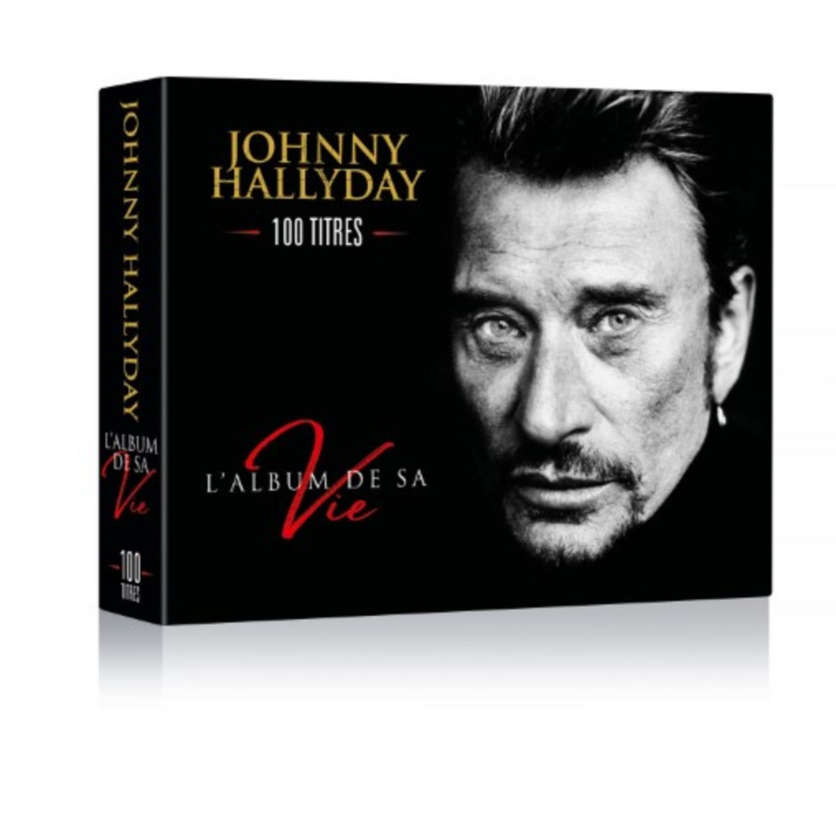 HALLYDAY JOHNNY 5CD L ALBUM DE SA VIE 100 TITRES