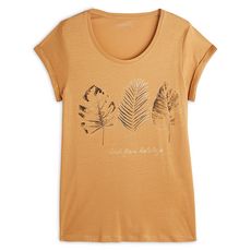 IN EXTENSO T-shirt manches courtes beige femme (Beige foncé)