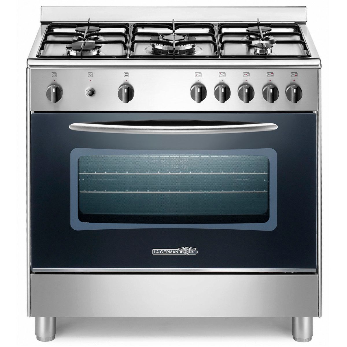 GERMANIA Piano de cuisson à gaz HX815, 80 cm, 5 Foyers à gaz, Convection  naturelle pas cher - Auchan.fr