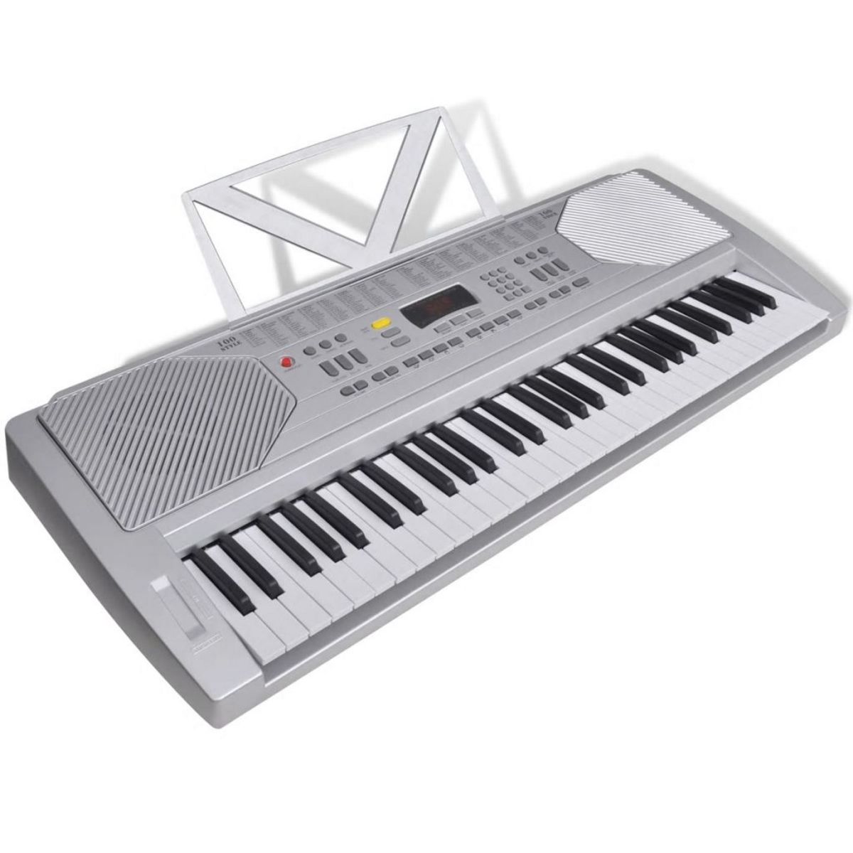 VIDAXL Clavier Piano Electrique avec 61 touches avec stand pas cher 