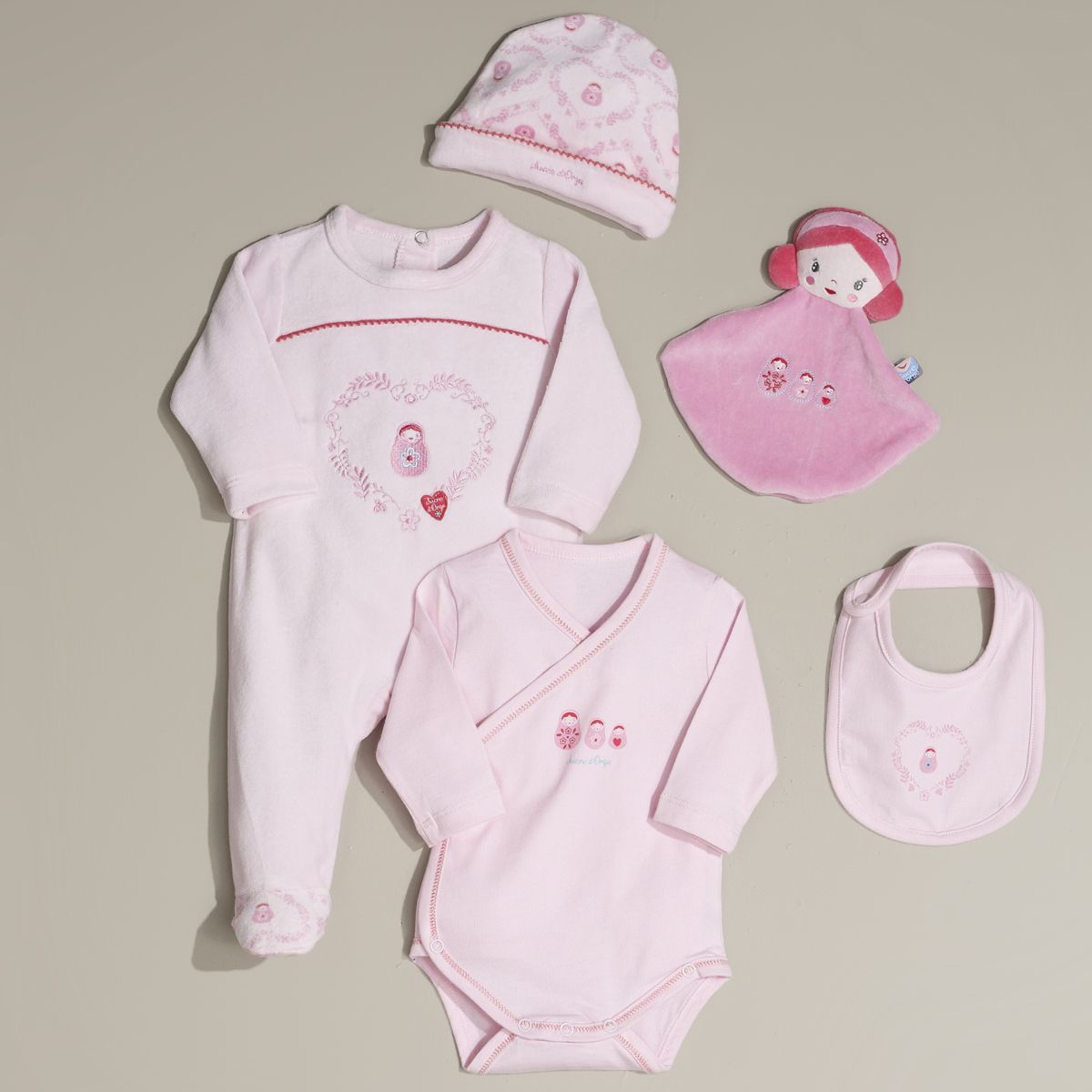 Ensemble de best sale naissance fille