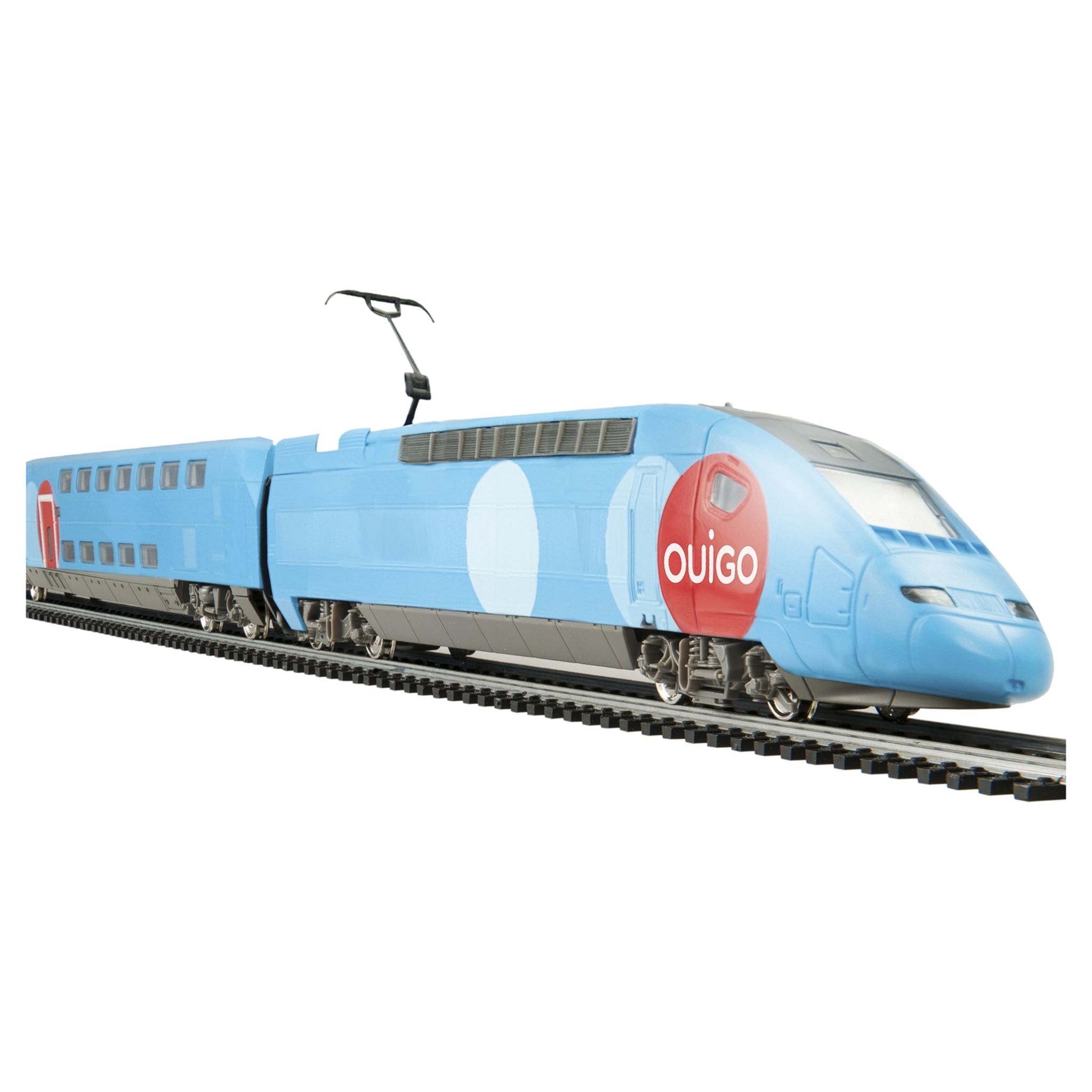 Mehano COFFRET TRAIN TGV INOUI AVEC TRANSFORMATEUR ET REGULATEUR DE VITESSE  - Echelle HO
