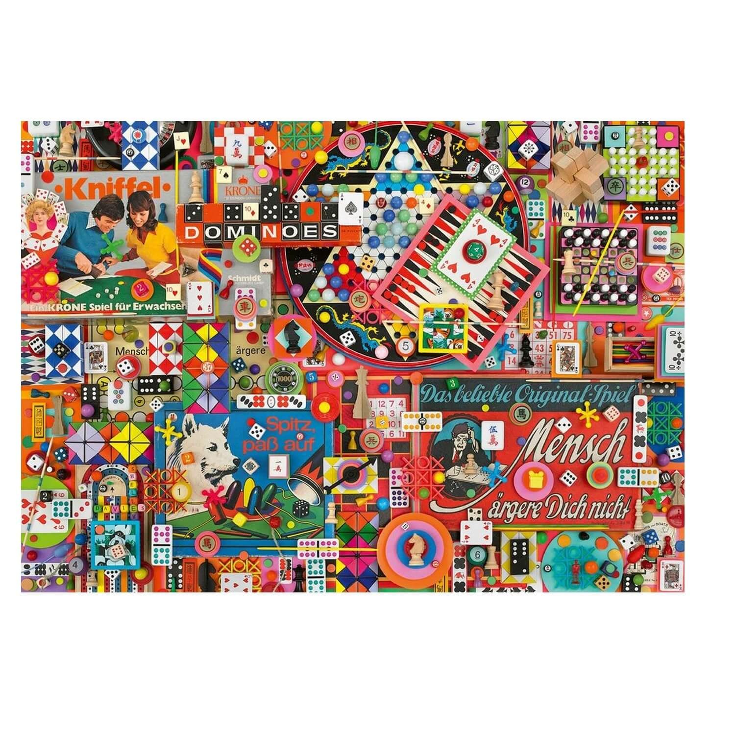 Point A Relier De 1 A 1000 Schmidt PUZZLE 1000 PIECES : JEUX DE SOCIETE VINTAGE pas cher - Auchan.fr