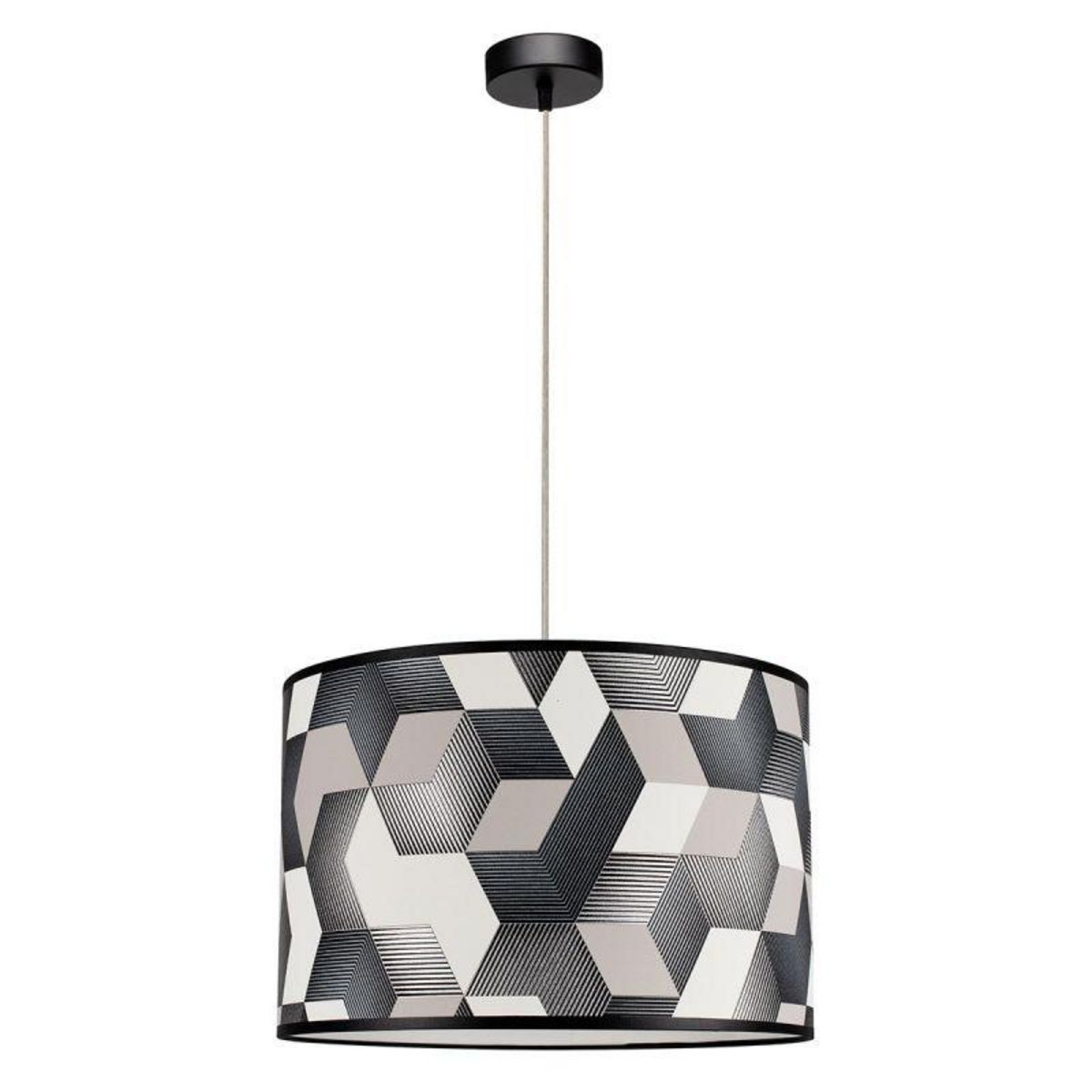 Paris Prix Lampe Suspension Déco  Espacio  125cm Chêne Huilé