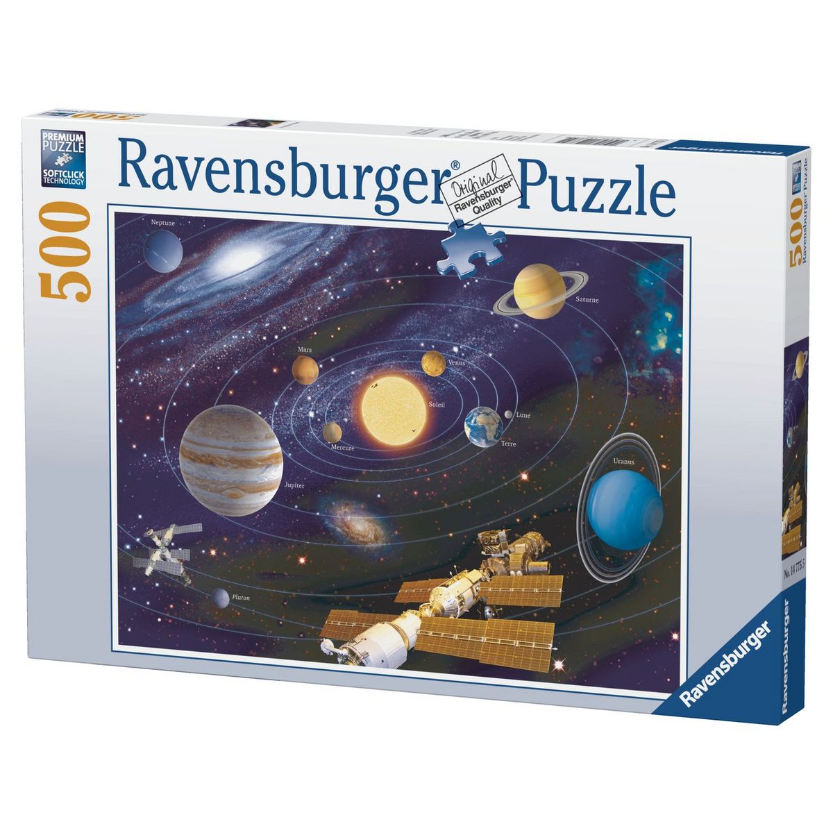 RAVENSBURGER Puzzle 500 pièces Système solaire