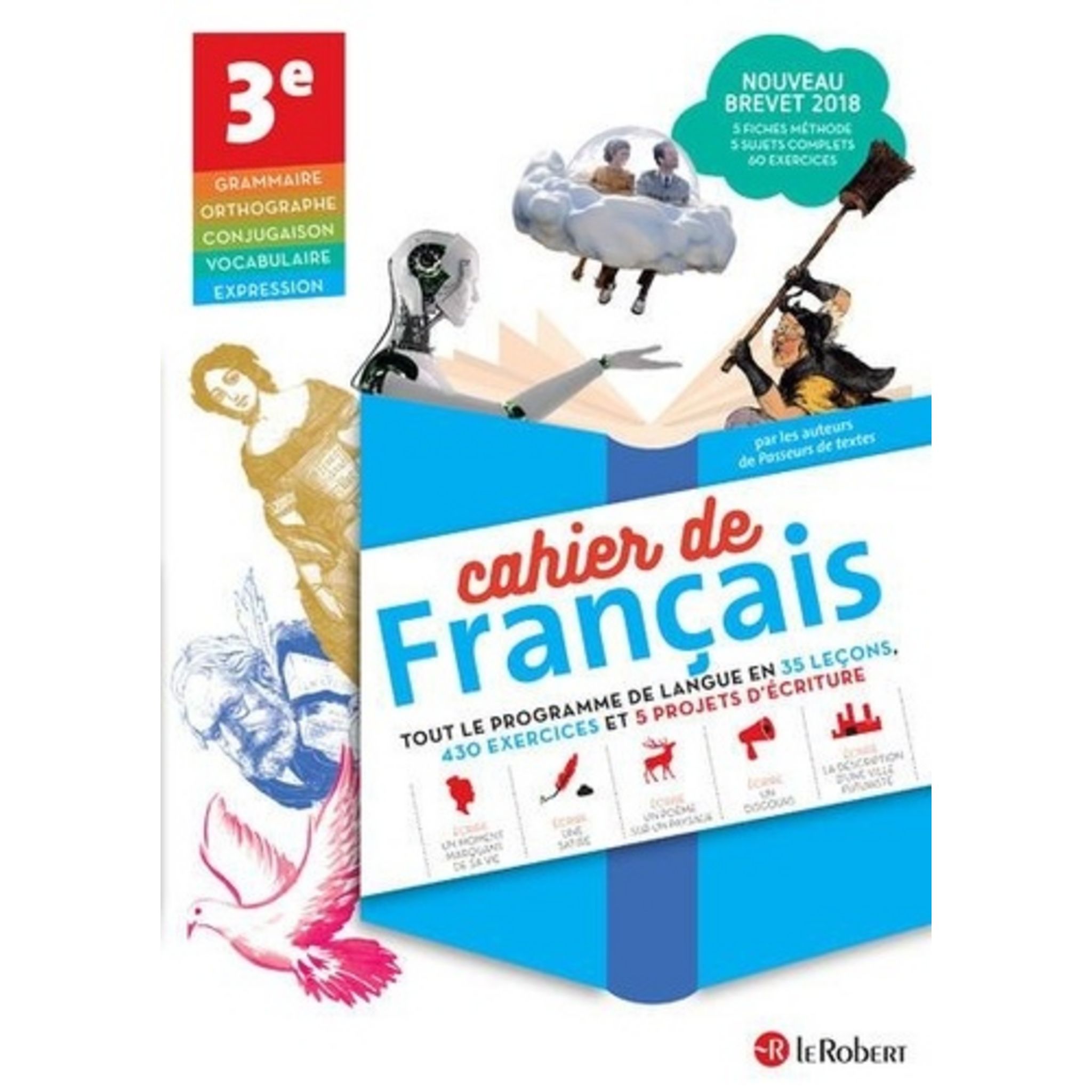 Mon Cahier De Français 3ème Corrigé CAHIER DE FRANCAIS 3E, Collectif pas cher - Auchan.fr