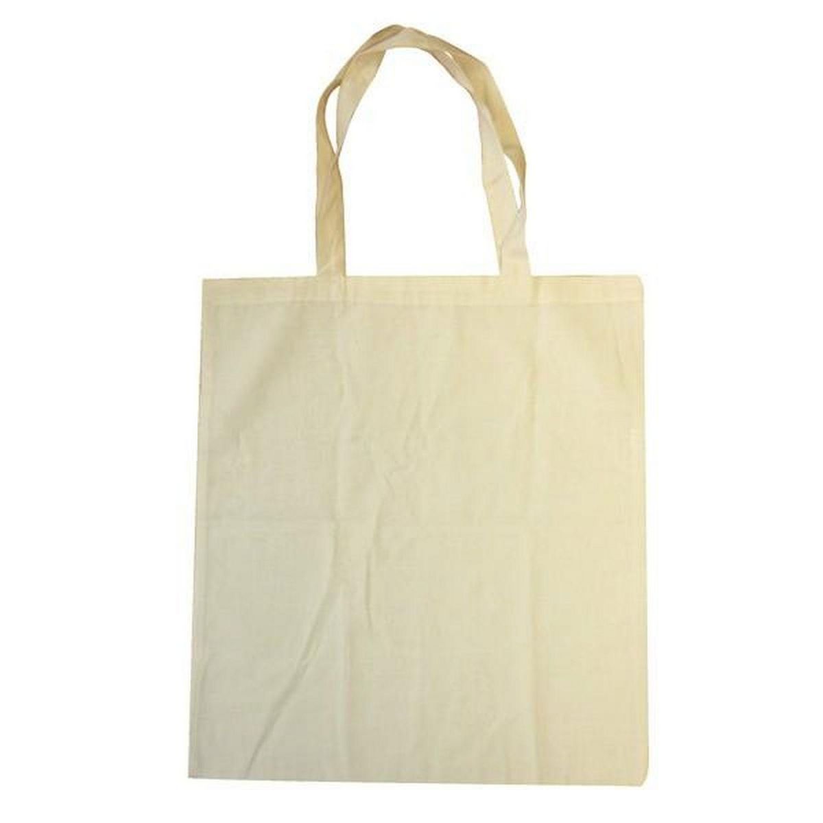 Graine créative 2 sacs shopping tote bag en coton 37 x 42 cm