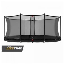 Berg Grand Favorit trampoline InGround 520 cm black+ Safety Net Comfort