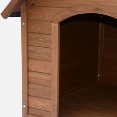 Niche pour chien en bois COCKER XL. cabane pour chien 88 x 82 x 99cm