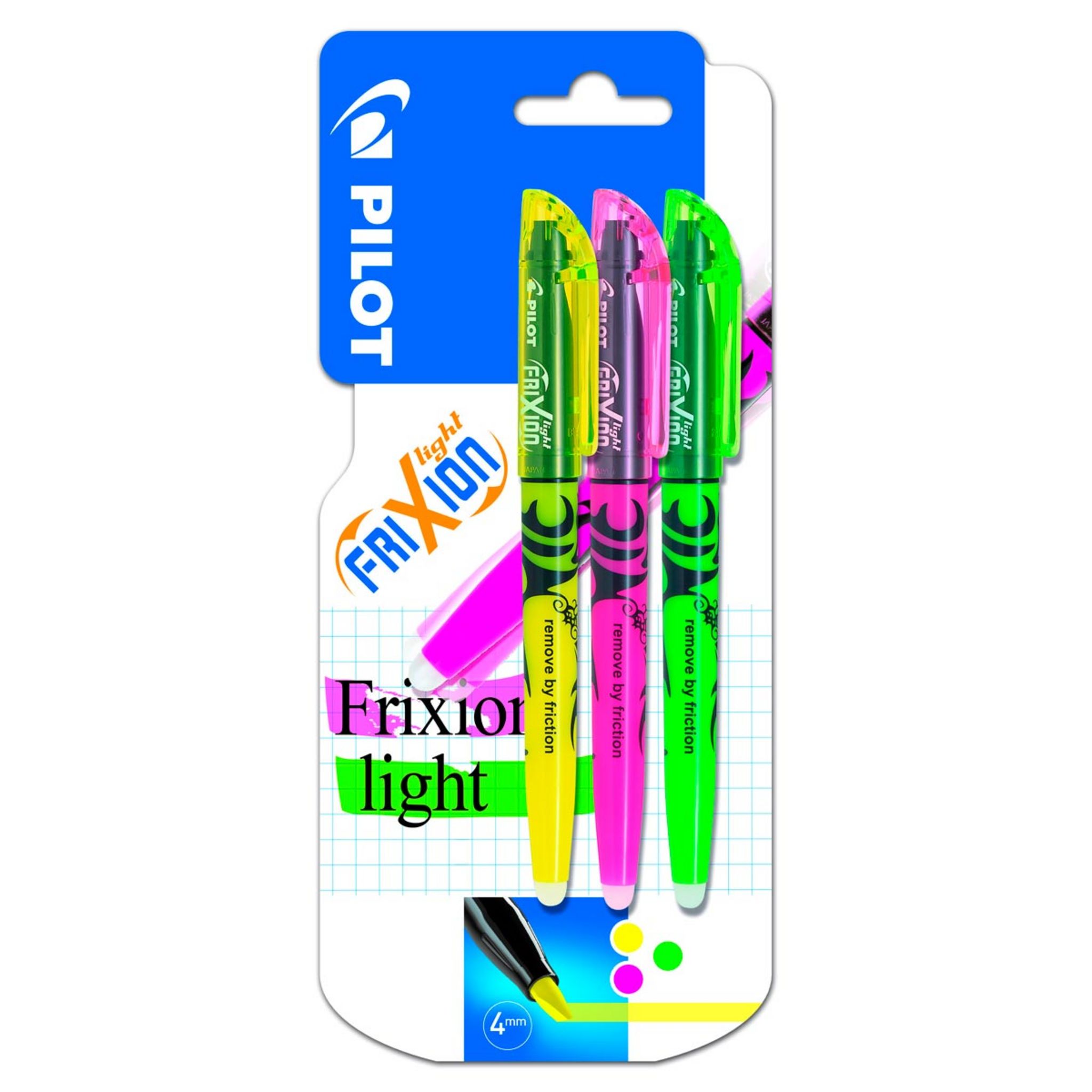 Pilot Frixion Light - Surligneur effaçable - vert Pas Cher | Bureau Vallée