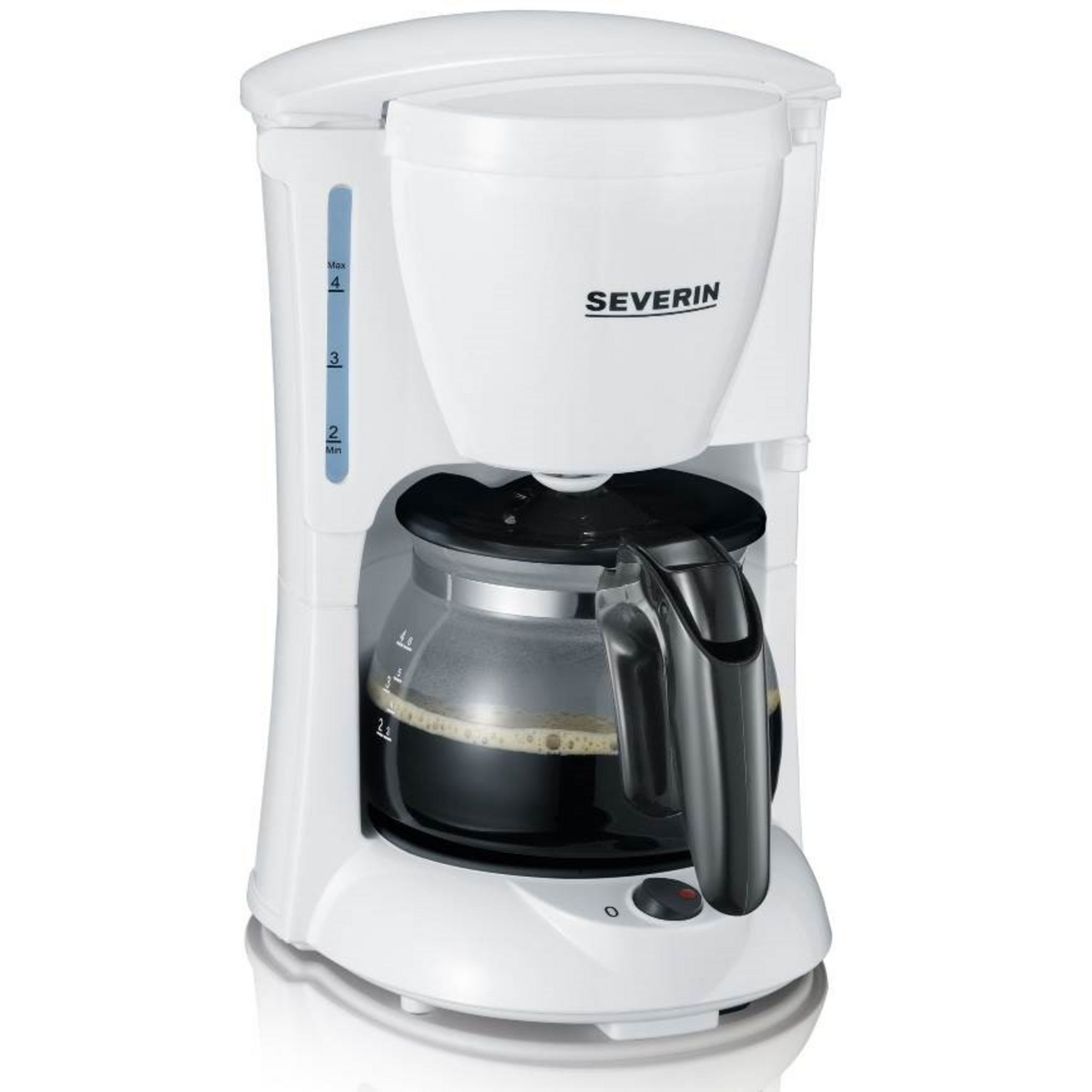 SEVERIN Cafetière électrique KA 4478, 800 watts, blanc