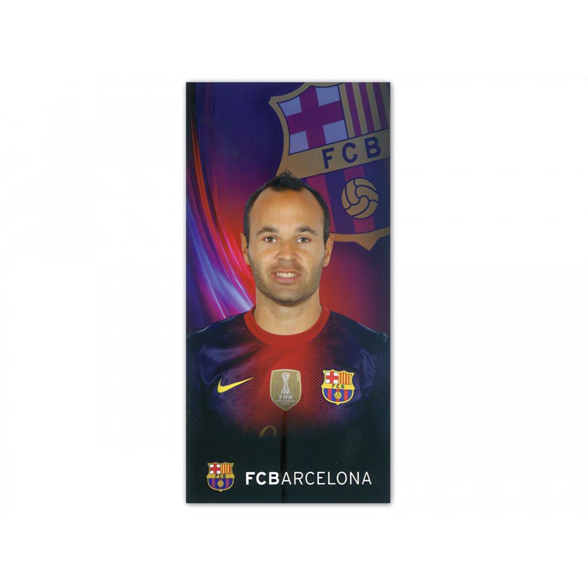 F.C. Barcelona Drap de plage FC BARCELONE Iniesta 75x150 cm