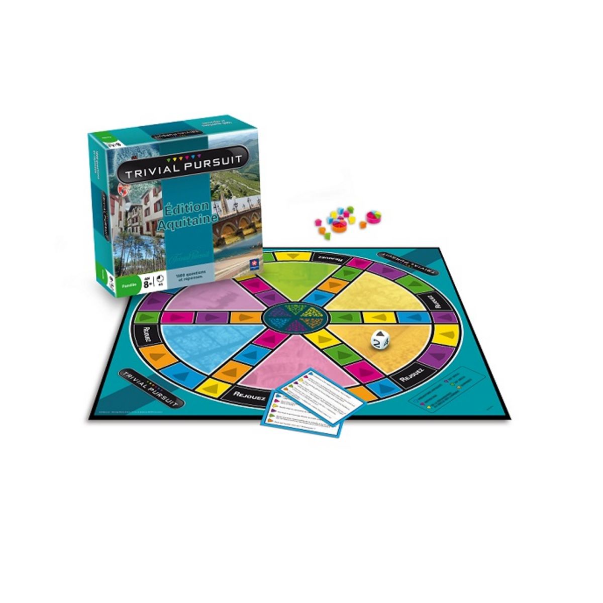 WINNING MOVES Trivial Pursuit Aquitaine Pas Cher - Auchan.fr