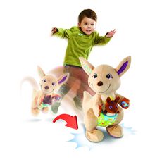 VTECH Maman kangou-love et son bébé interactifs