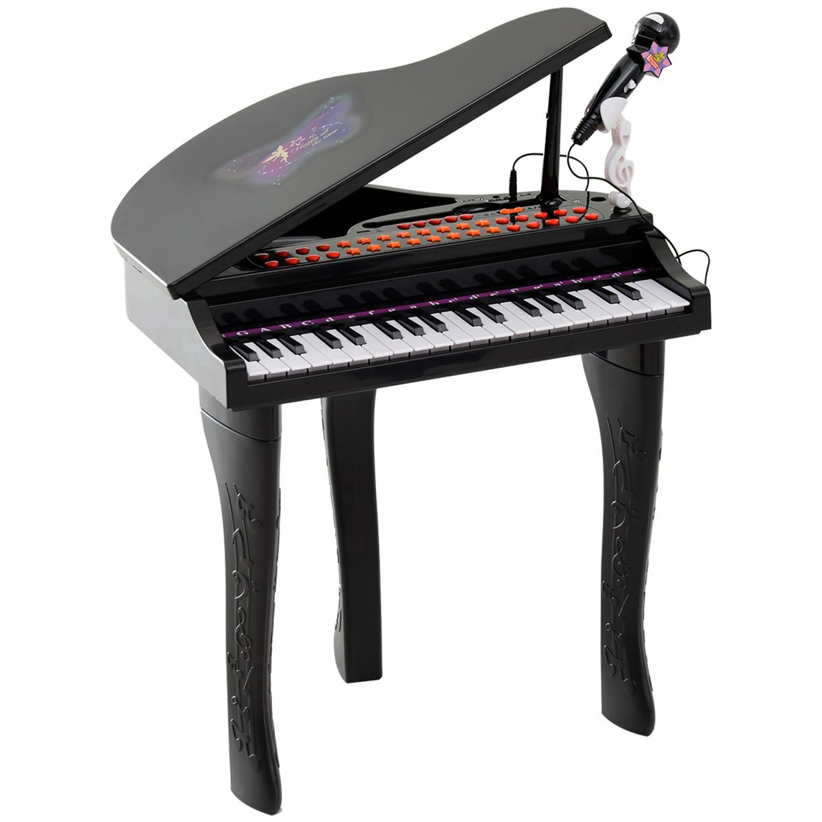 Piano électronique pour enfants, 37 prédire, clavier musical avec  microphone, pour garçons et filles de plus de 3 ans - AliExpress