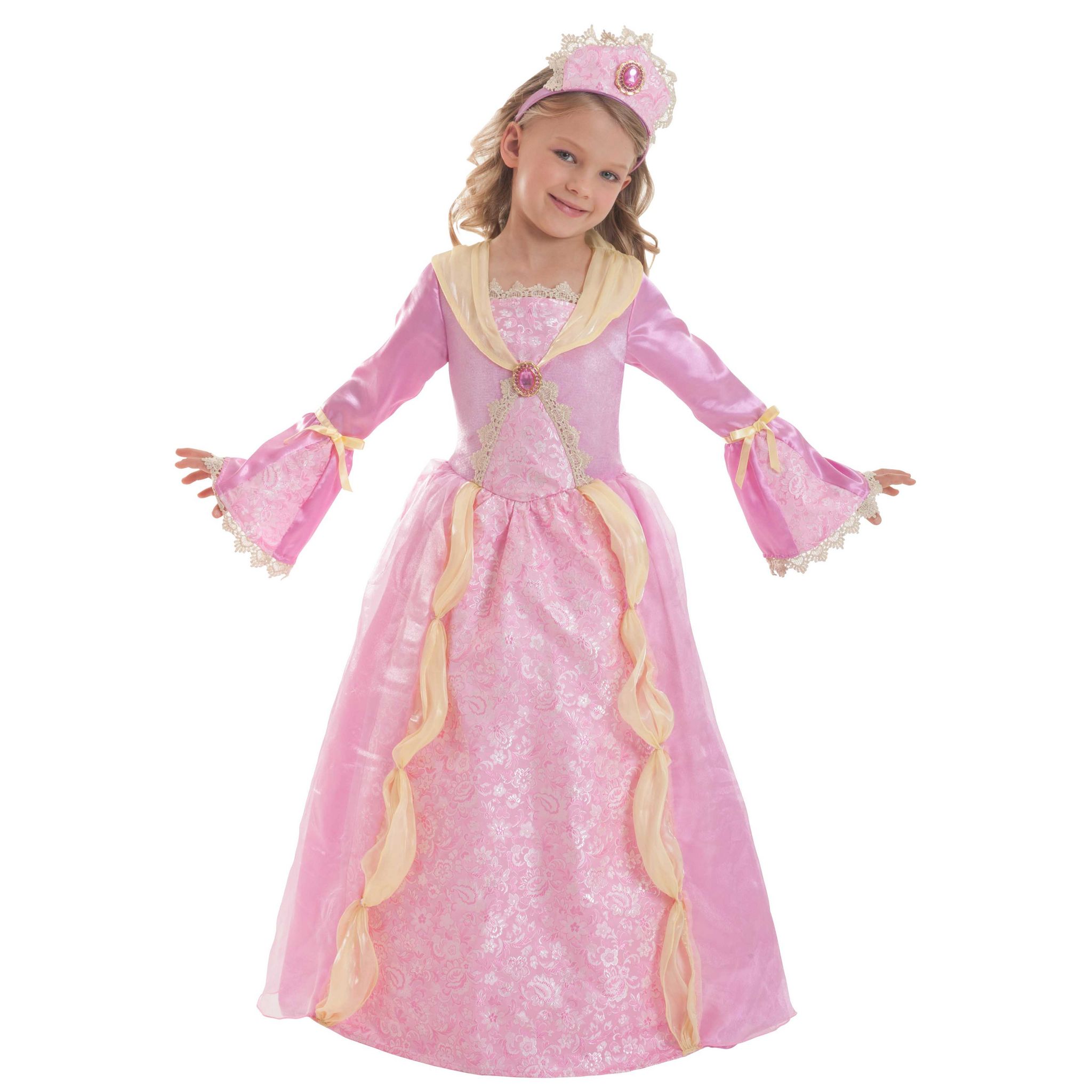 Déguisement princesse médiévale rose fille Taille 3-4 ans - 104