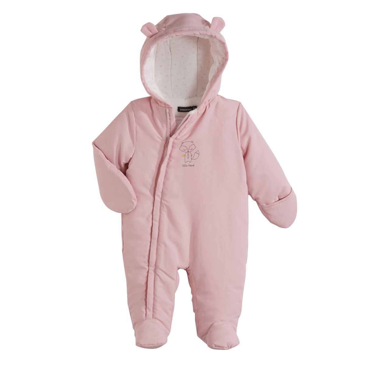 In Extenso Combinaison Bebe Fille Pas Cher A Prix Auchan