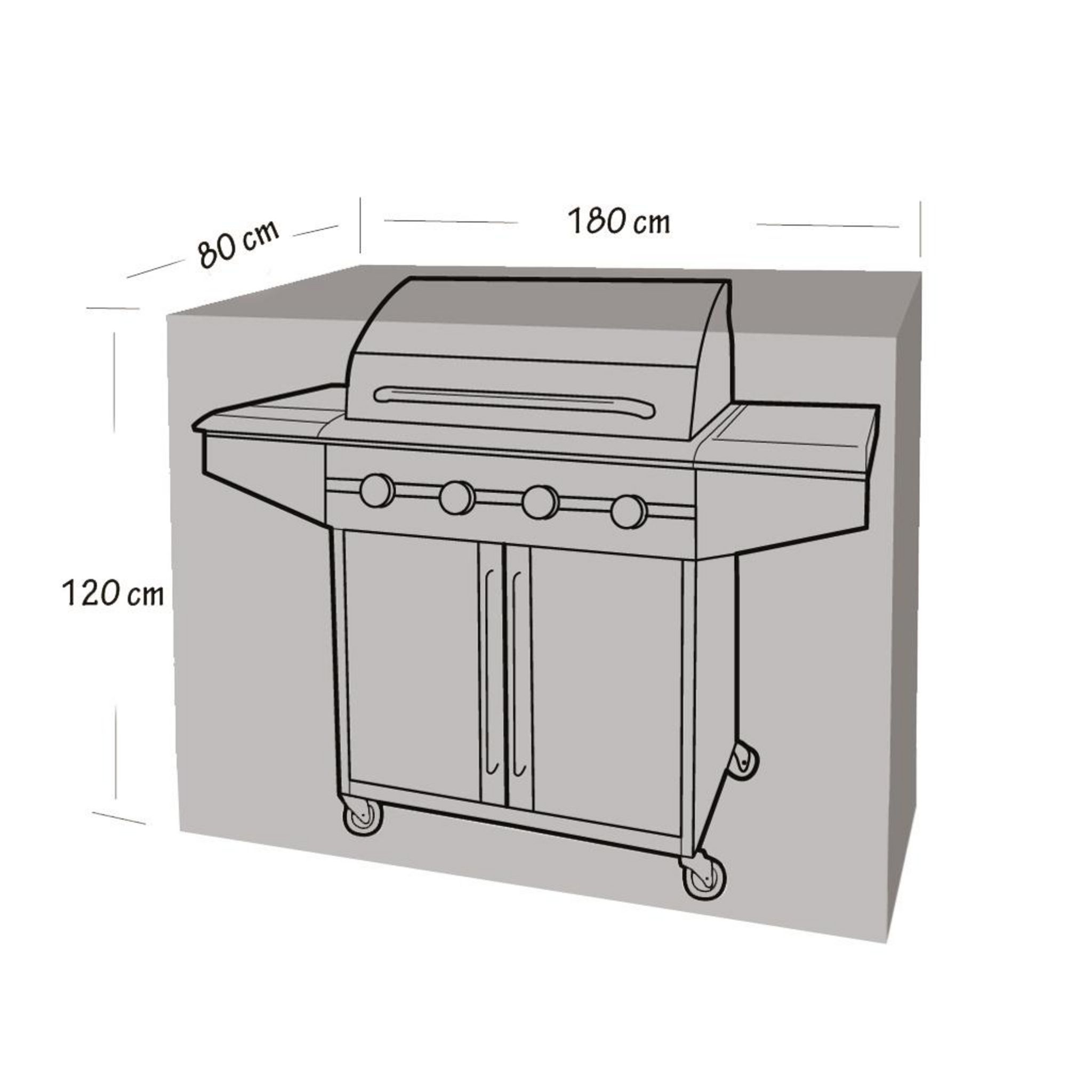 Housse de protection pour plancha à gaz en polyéthylène - Provence