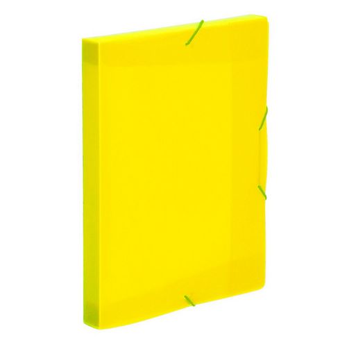 Chemise à élastique Coolbox 24x32cm jaune braille