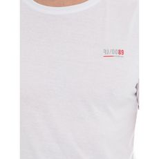 t-shirt col rond en coton namaska (Blanc)