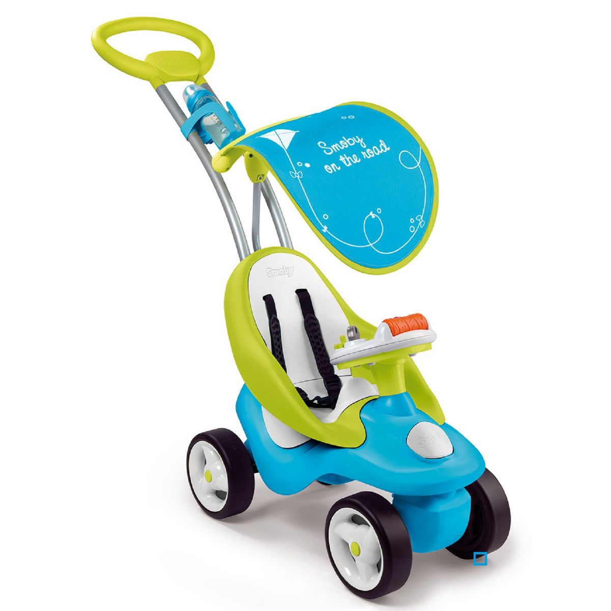 SMOBY Porteur bubble Go bleu pas cher Auchan